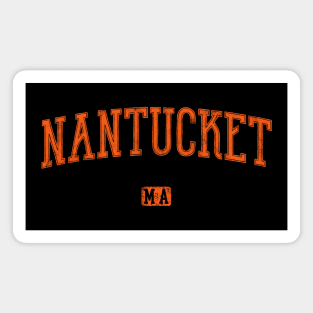 Nantucket Massachusetts (variant) Magnet